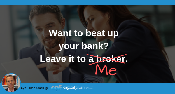 Want to beat up your bank? Leave it to a broker…