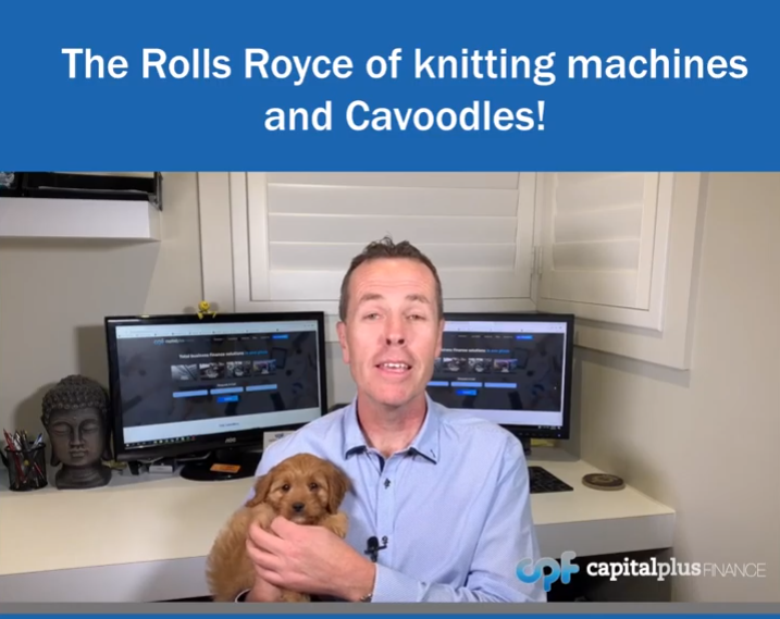 Deal of the Week- The Rolls Royce of Knitting Machines and Cavoodles!