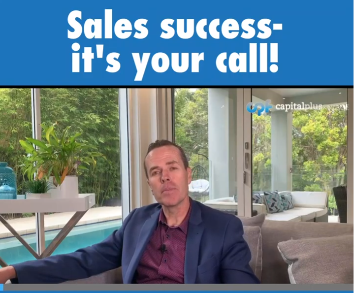 Sales success-it’s your call!