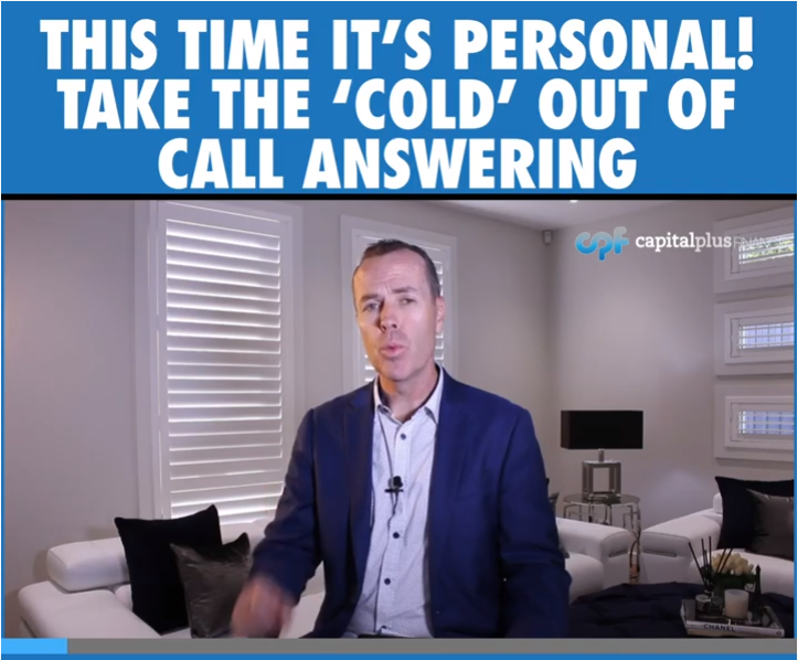 This time it’s personal! Take the ‘cold’ out of call answering